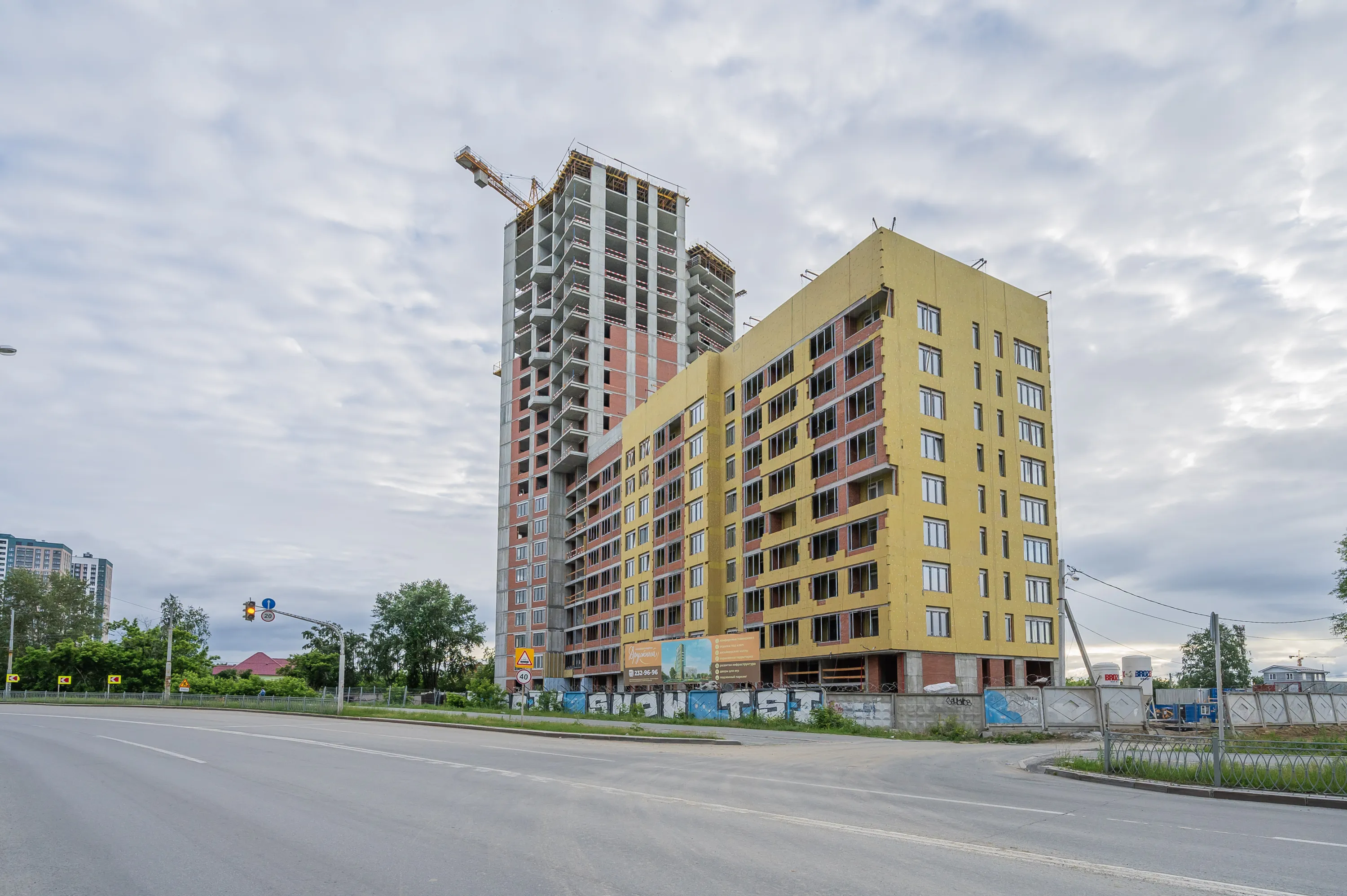 ЖК Семейный квартал Дружный ход строительства