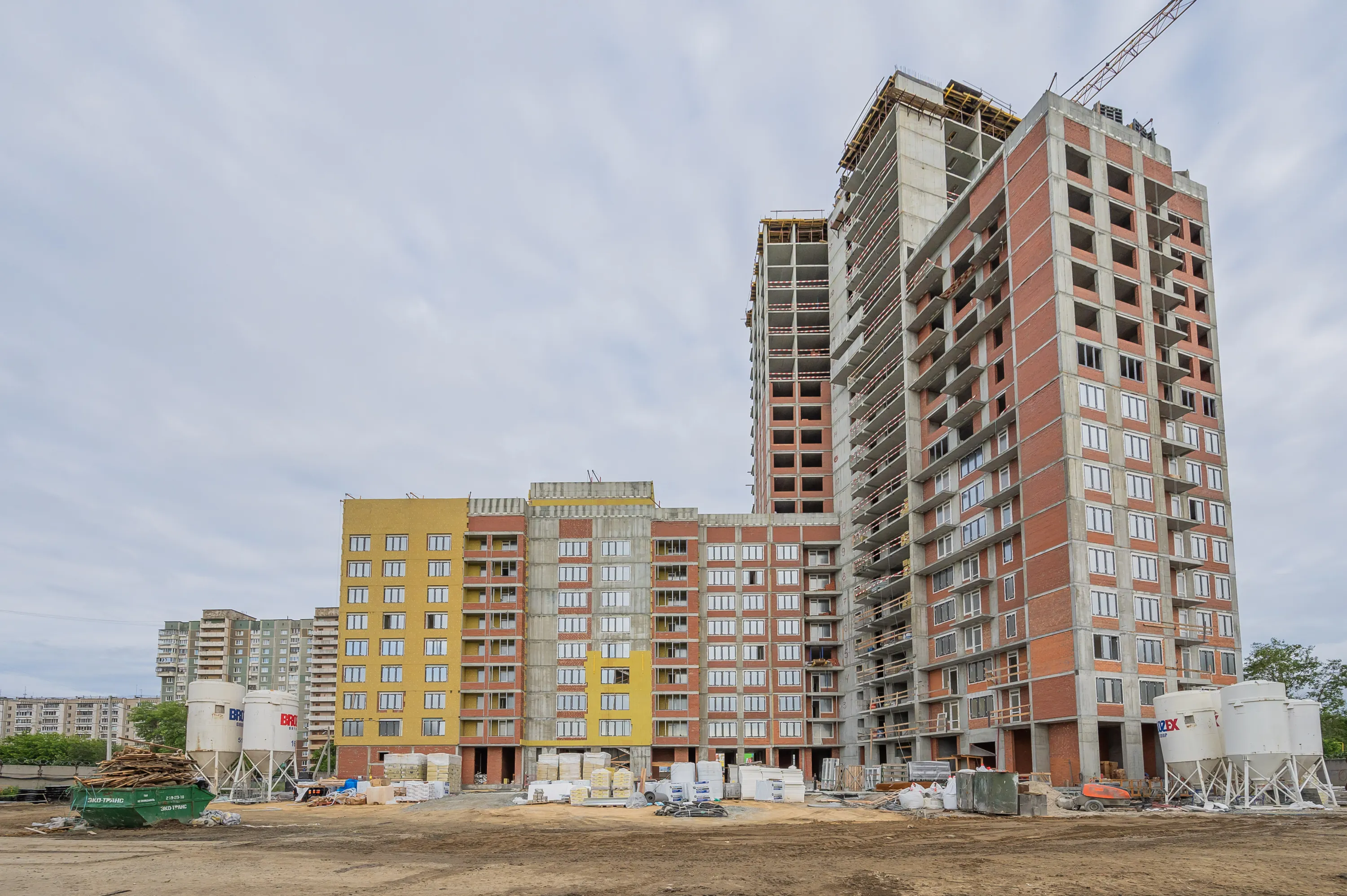 ЖК Семейный квартал Дружный ход строительства