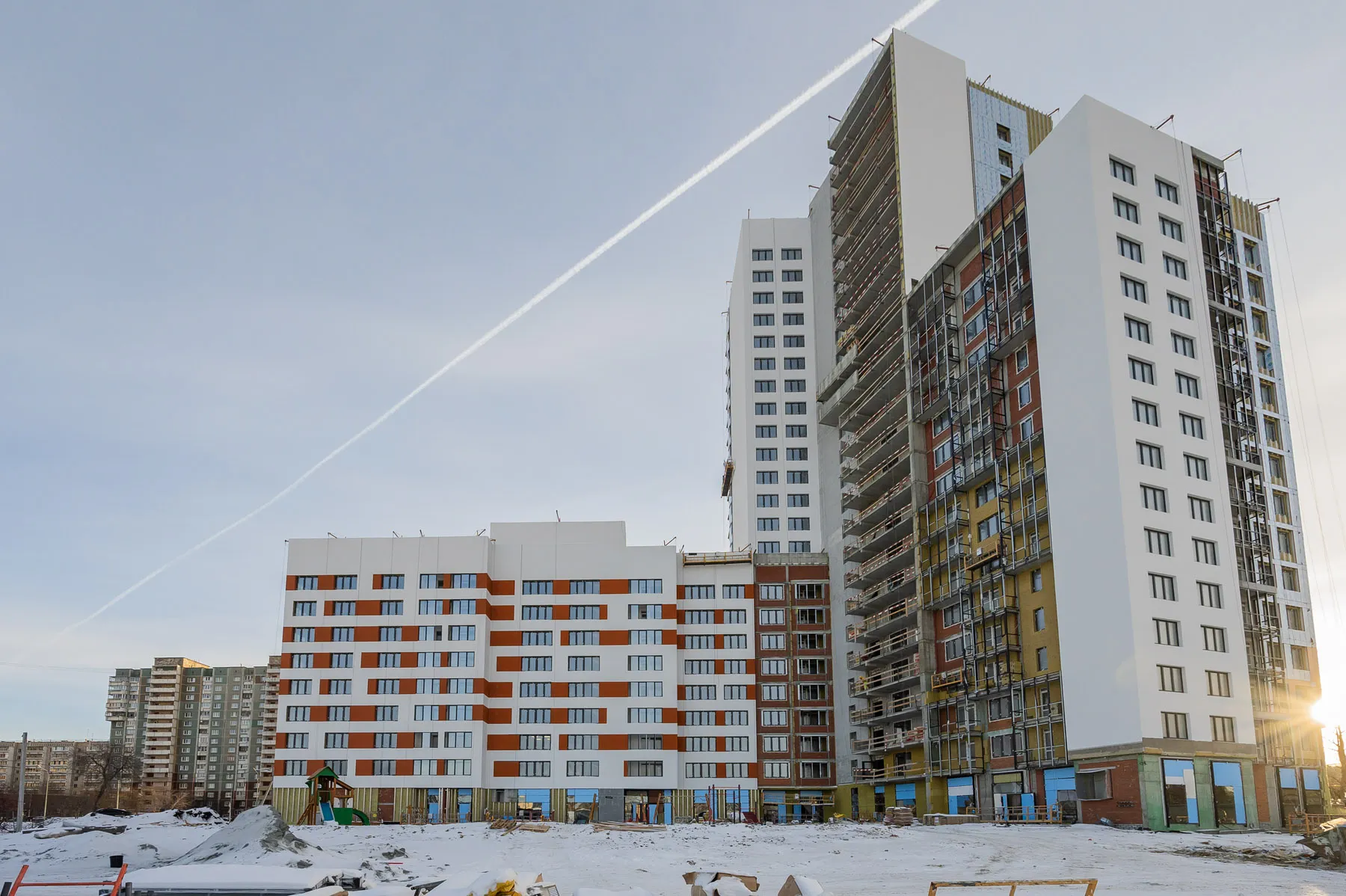 ЖК Семейный квартал Дружный ход строительства