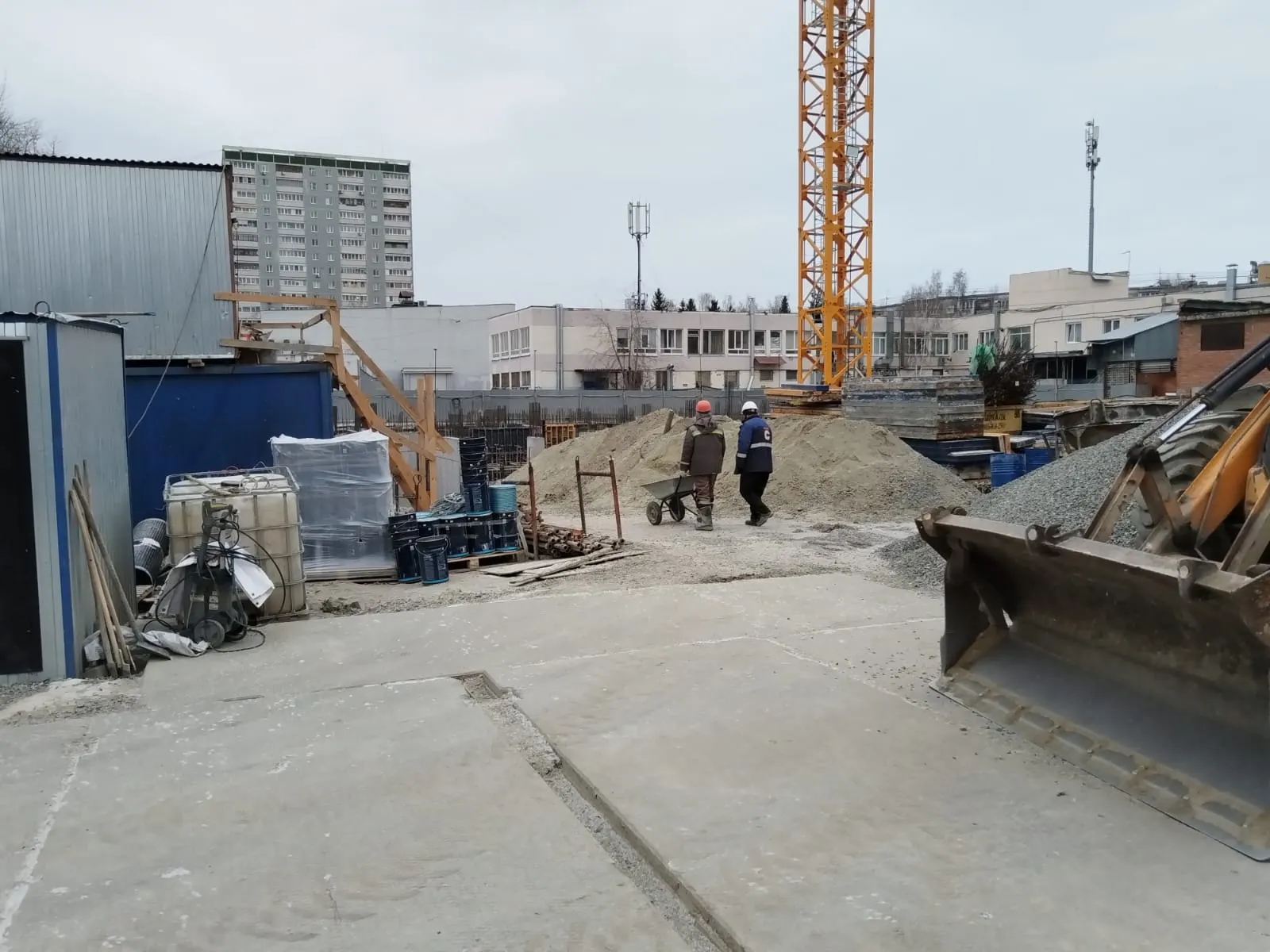 ЖК Башня Времени ход строительства