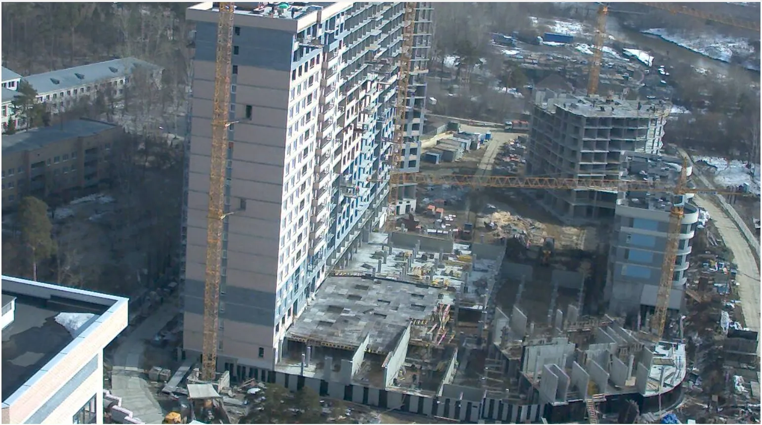 ЖК Просторы ход строительства