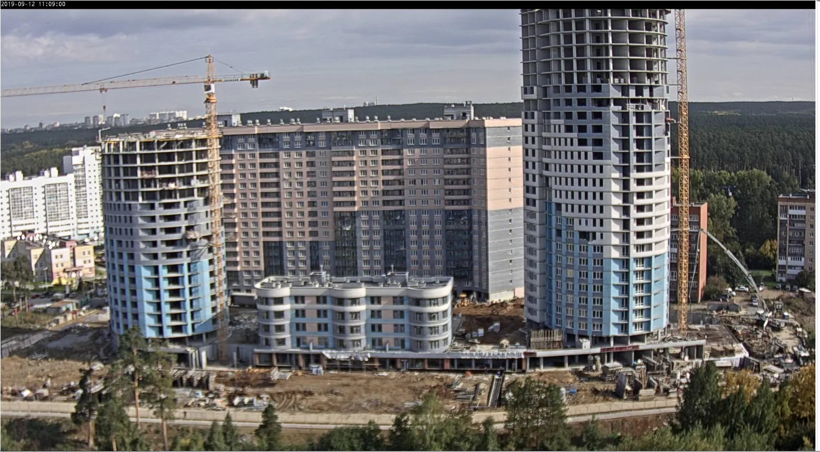 ЖК Просторы ход строительства