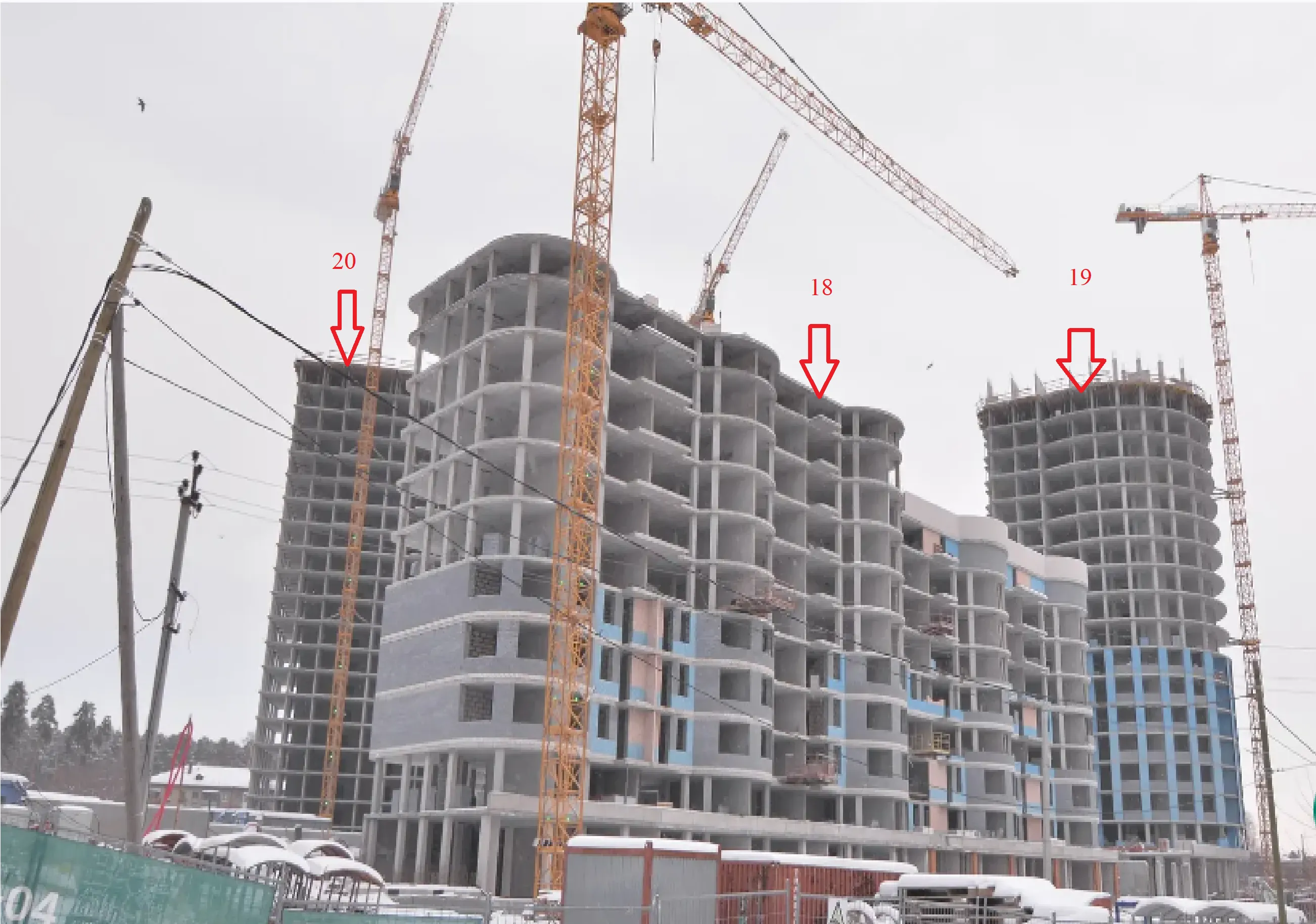 ЖК Просторы ход строительства