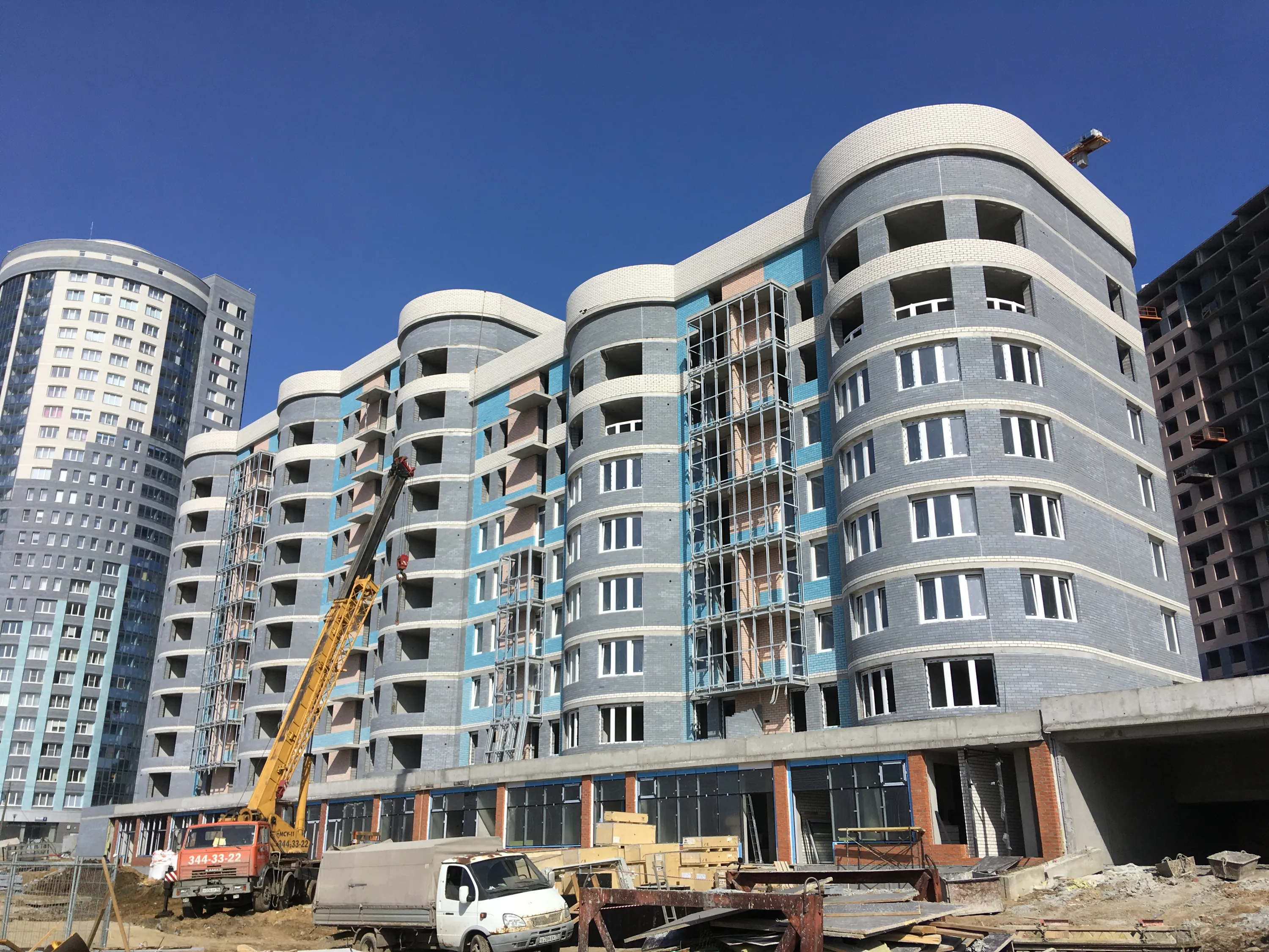 ЖК Просторы ход строительства