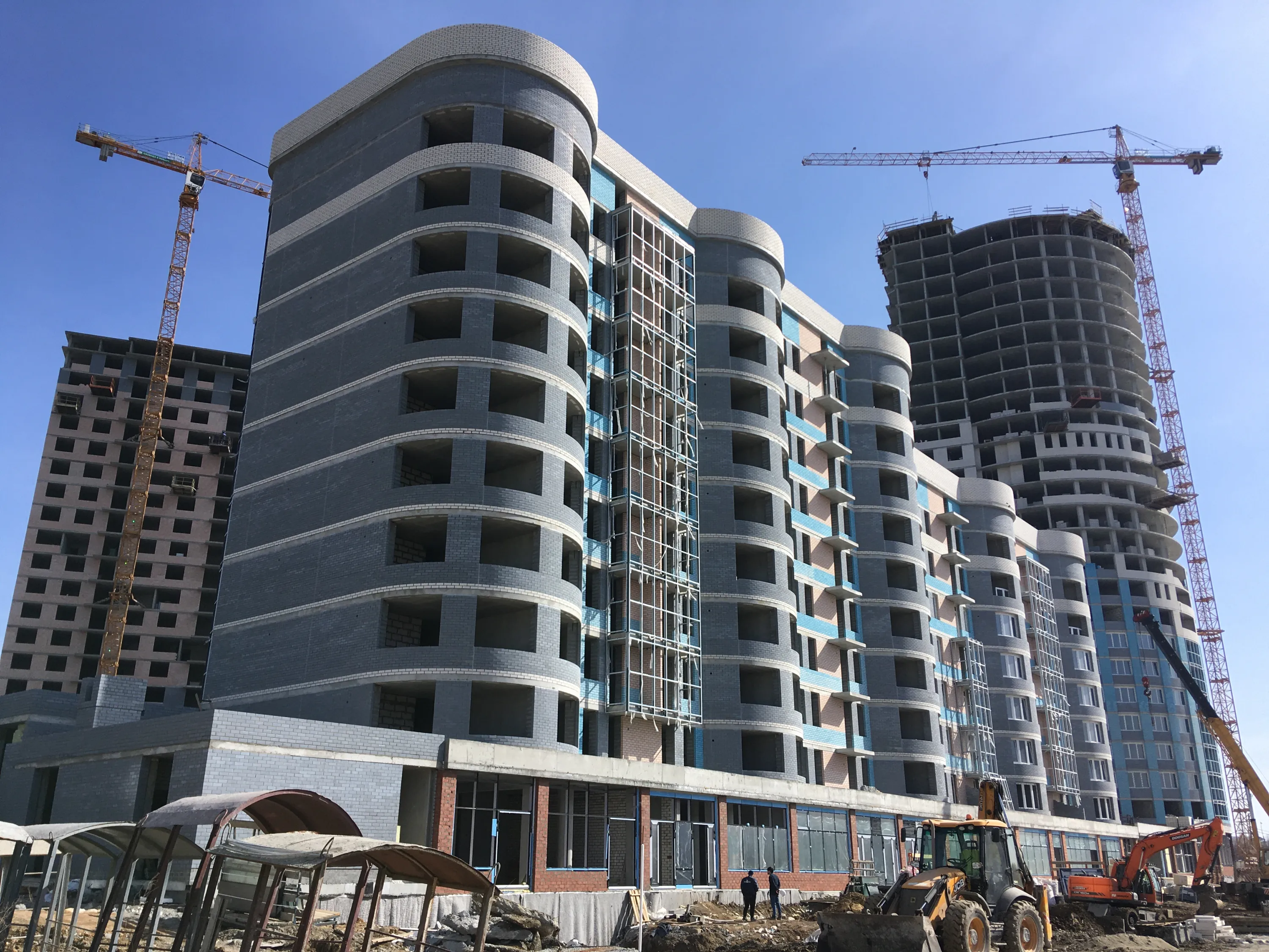 ЖК Просторы ход строительства