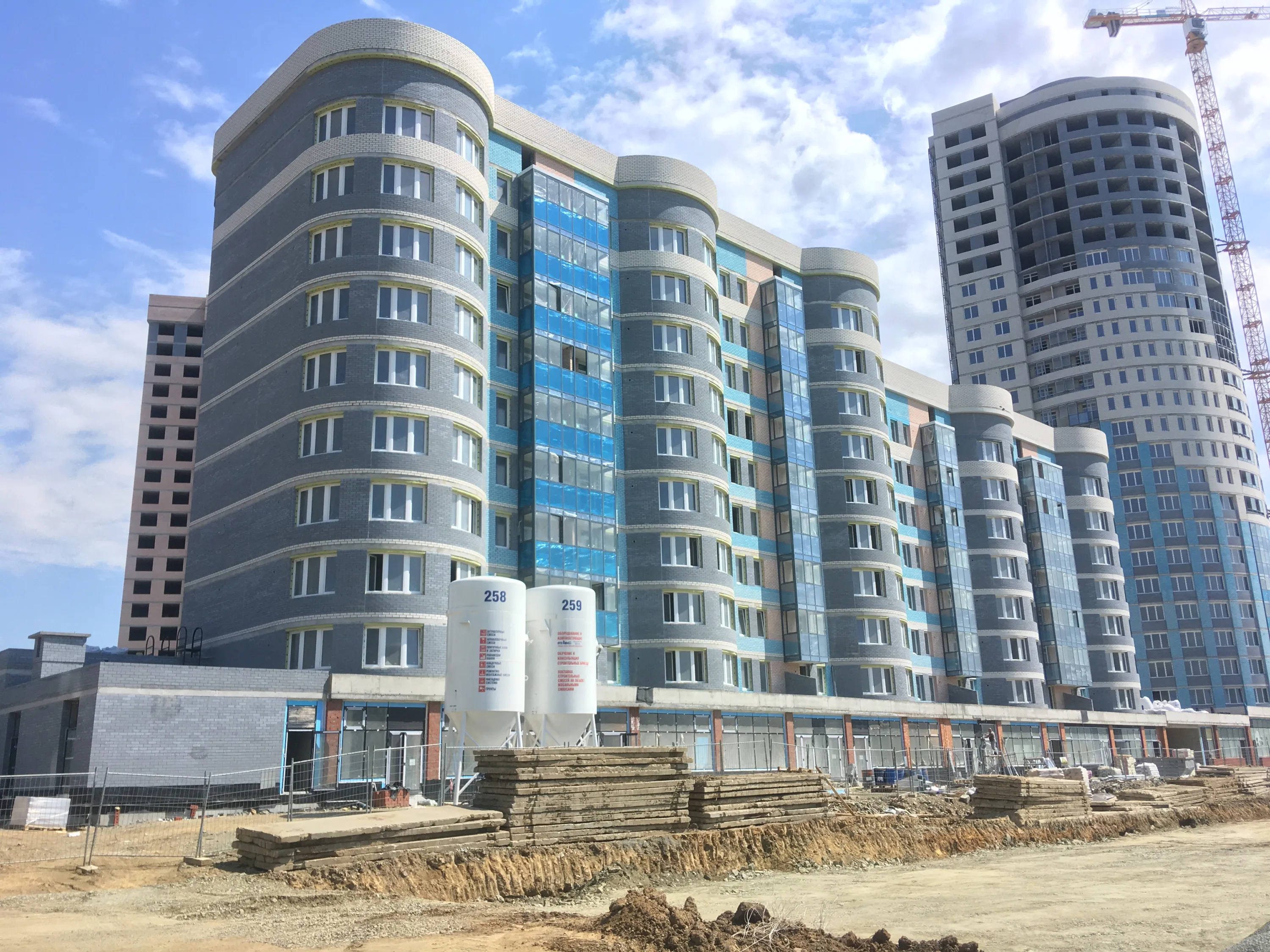 ЖК Просторы ход строительства