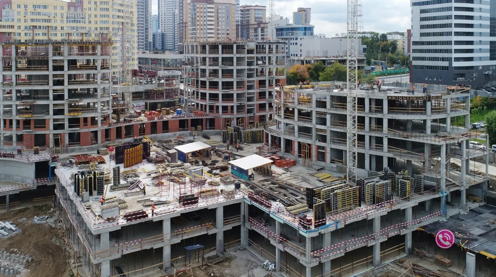 ЖК "Форум Сити" ход строительства