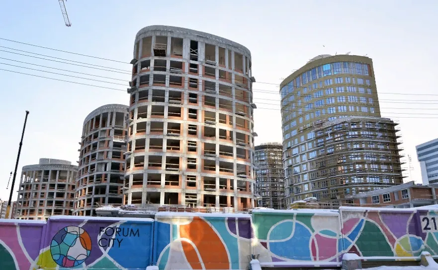 ЖК "Форум Сити" ход строительства