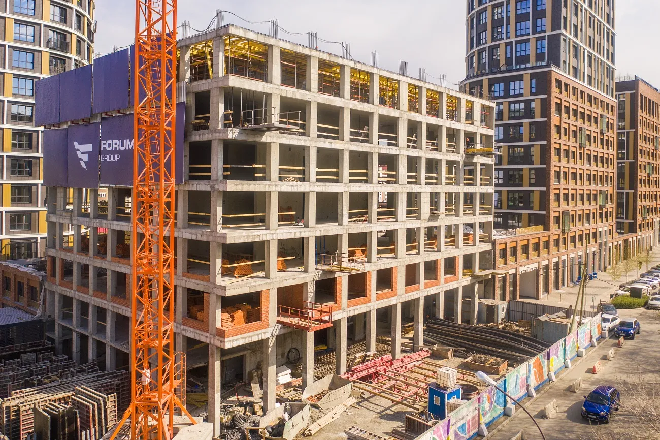 ЖК "Форум Сити" ход строительства