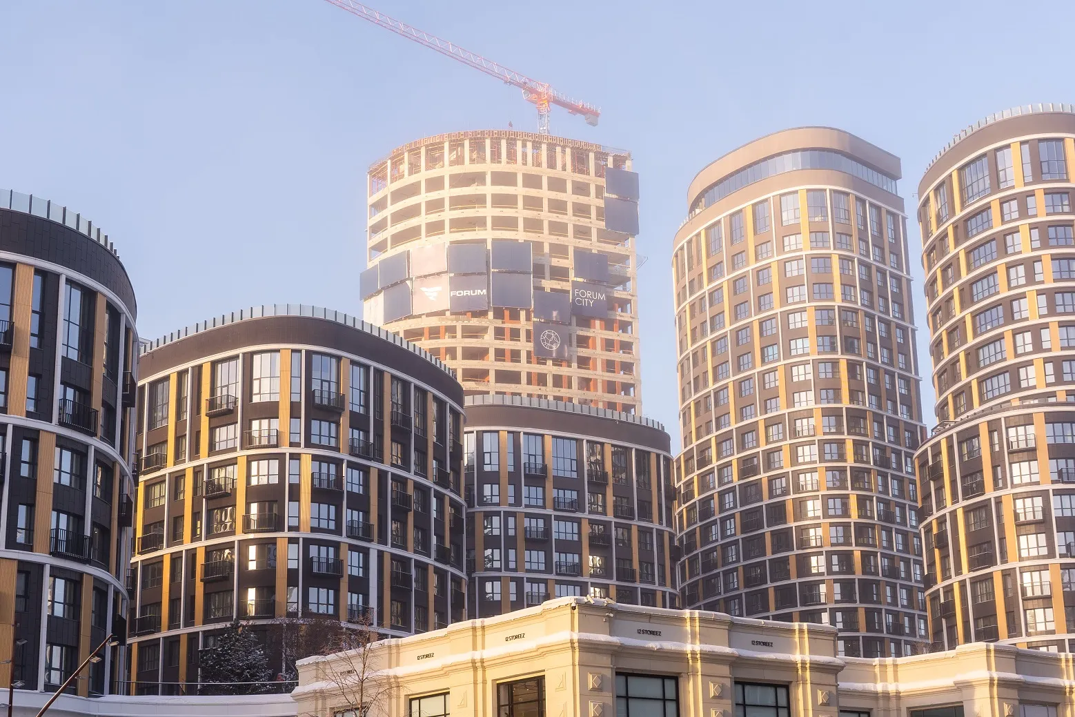 ЖК "Форум Сити" ход строительства