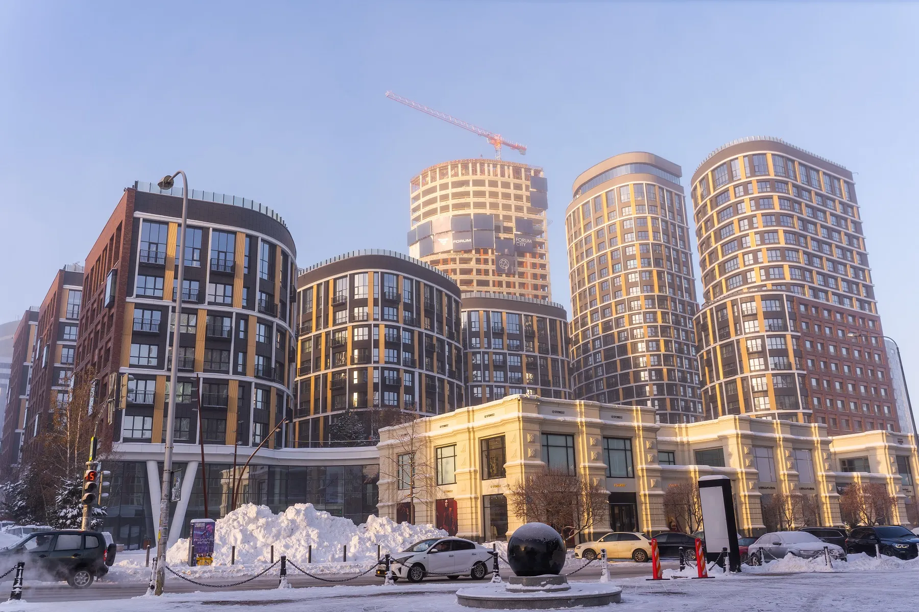 ЖК "Форум Сити" ход строительства