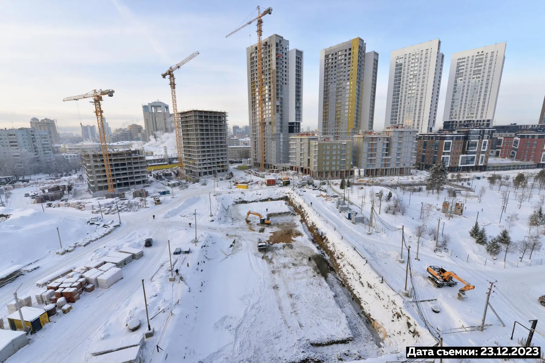 ЖК Клубный дом инженера Ятеса ход строительства