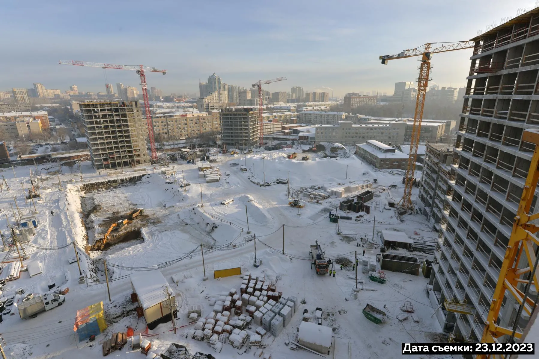 ЖК Клубный дом инженера Ятеса ход строительства