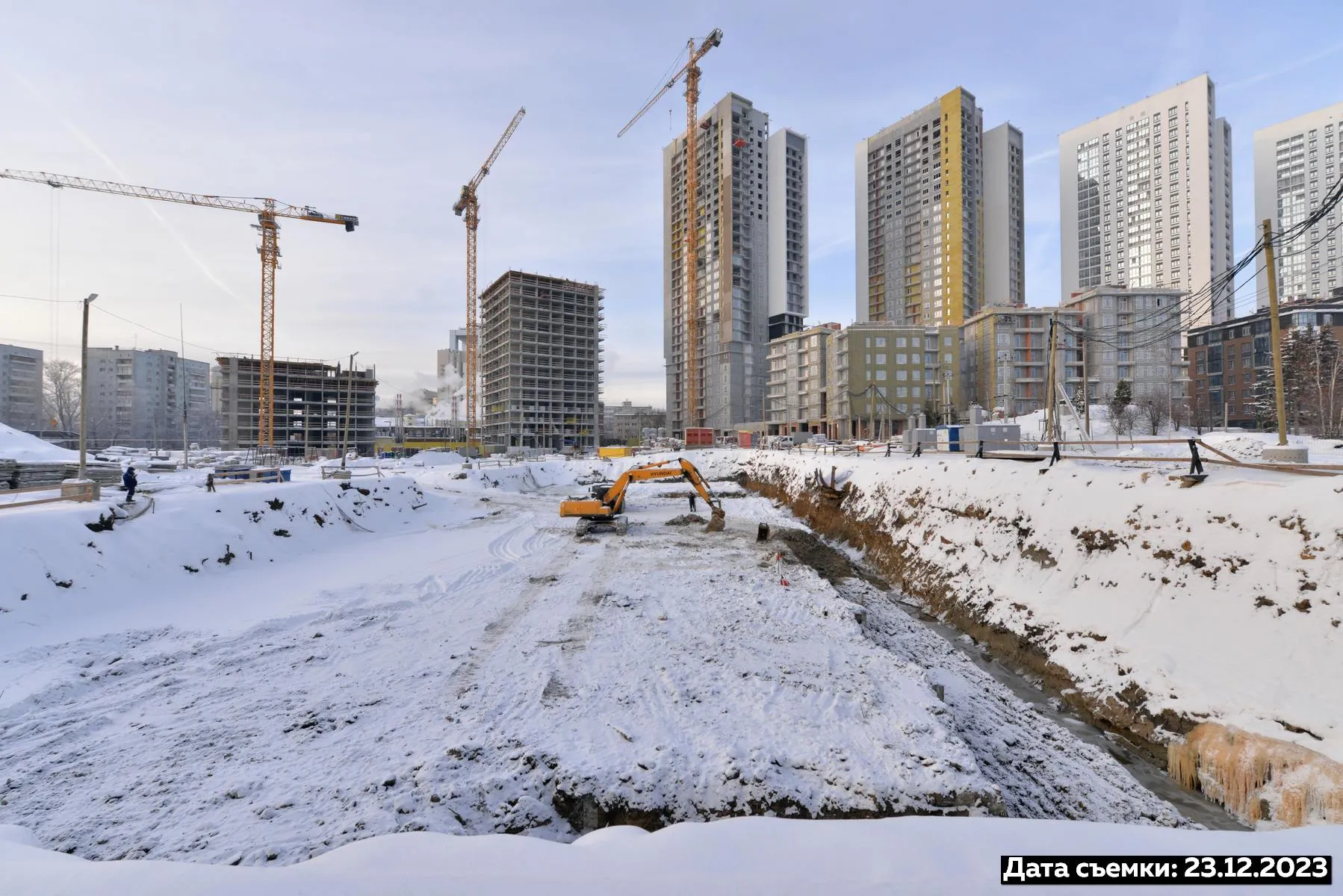 ЖК Клубный дом инженера Ятеса ход строительства