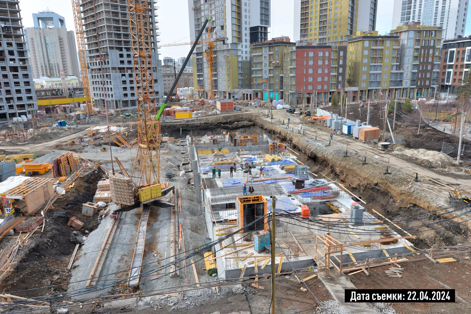ЖК Клубный дом инженера Ятеса ход строительства