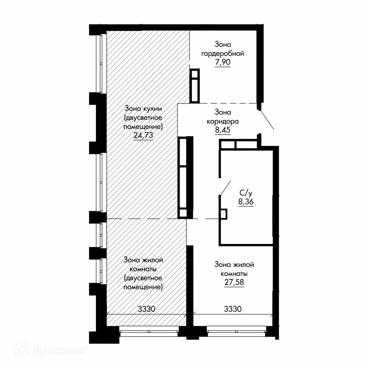 Фото квартиры в ЖК Премиум Кварталы Маяковка