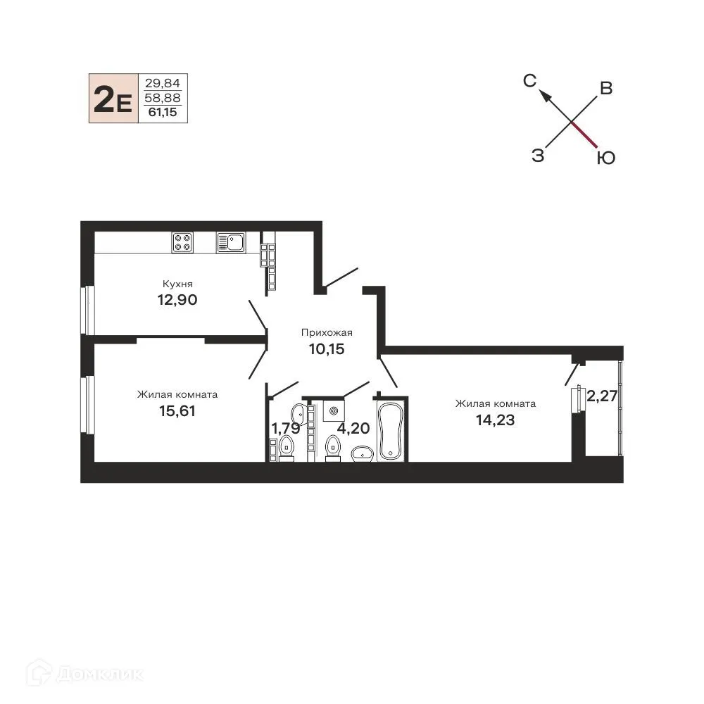 Фото квартиры в ЖК "Горки"