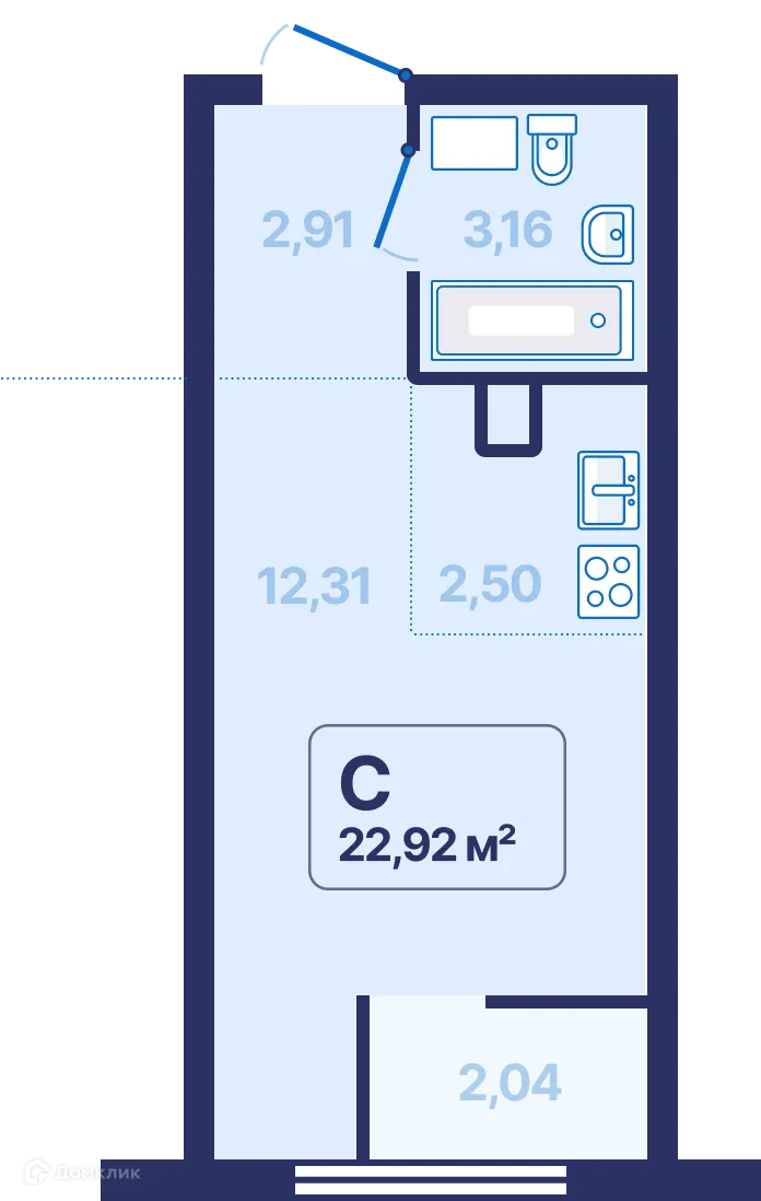 Фото квартиры в ЖК 9 Космонавтов