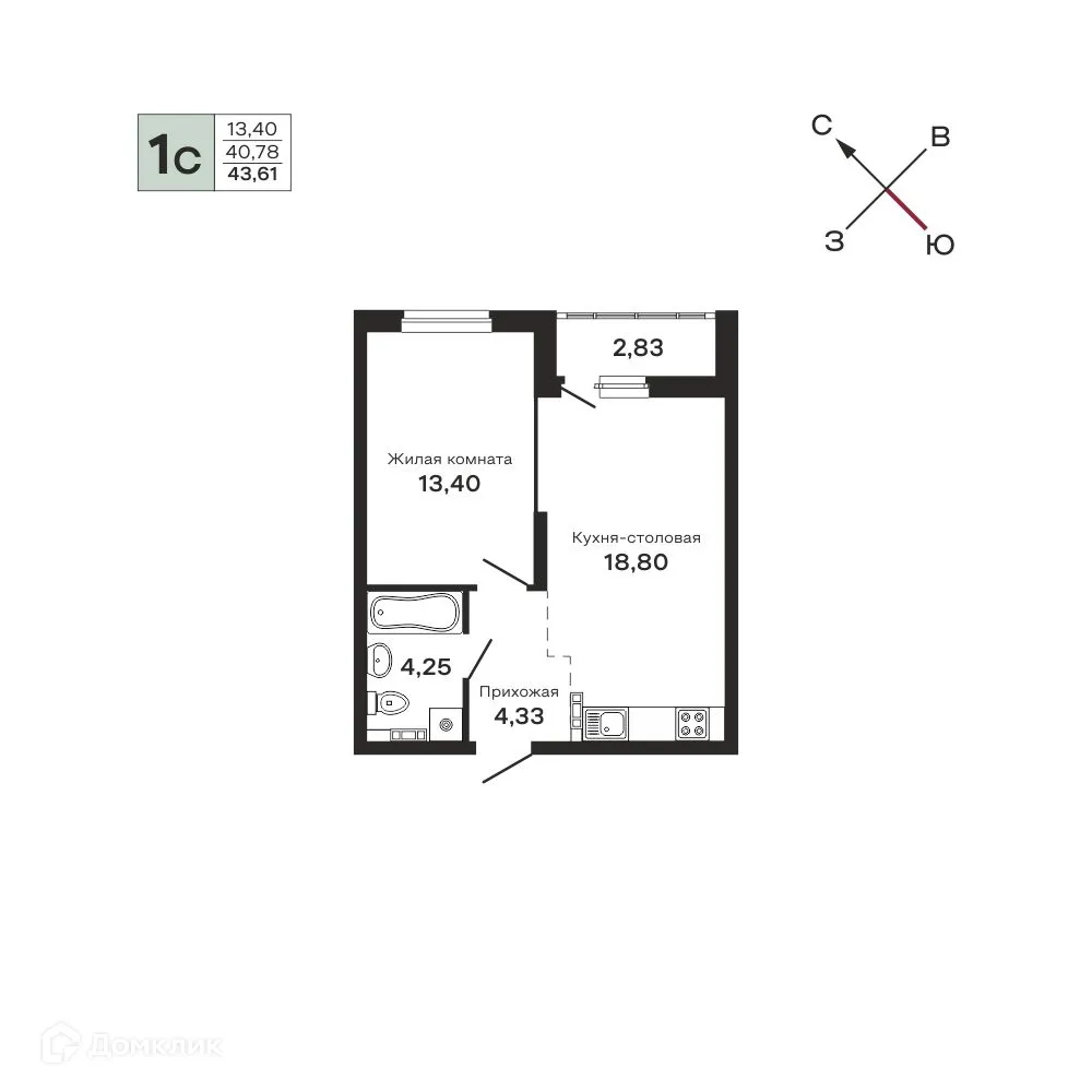 Фото квартиры в ЖК "Горки"