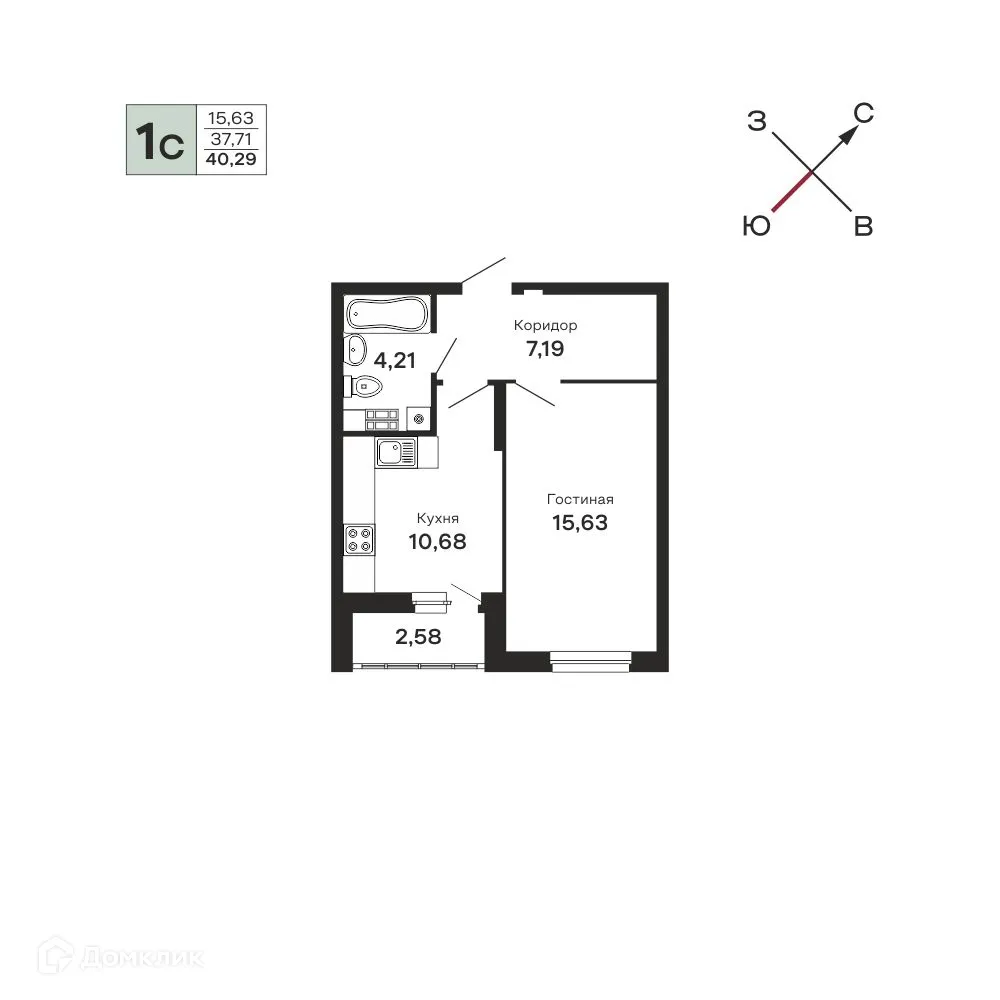 Фото квартиры в ЖК "Горки"