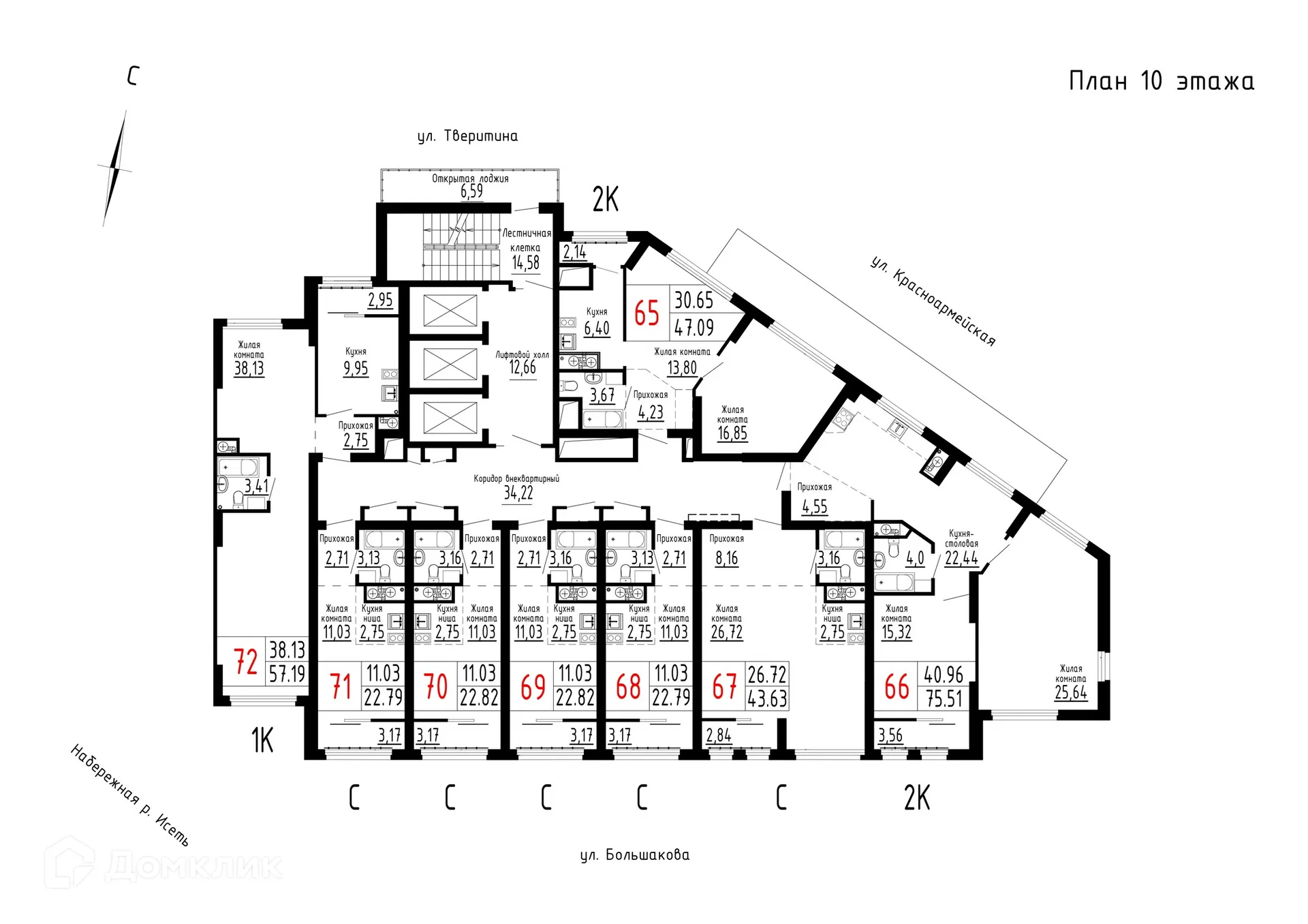 Фото квартиры в ЖК Лувр