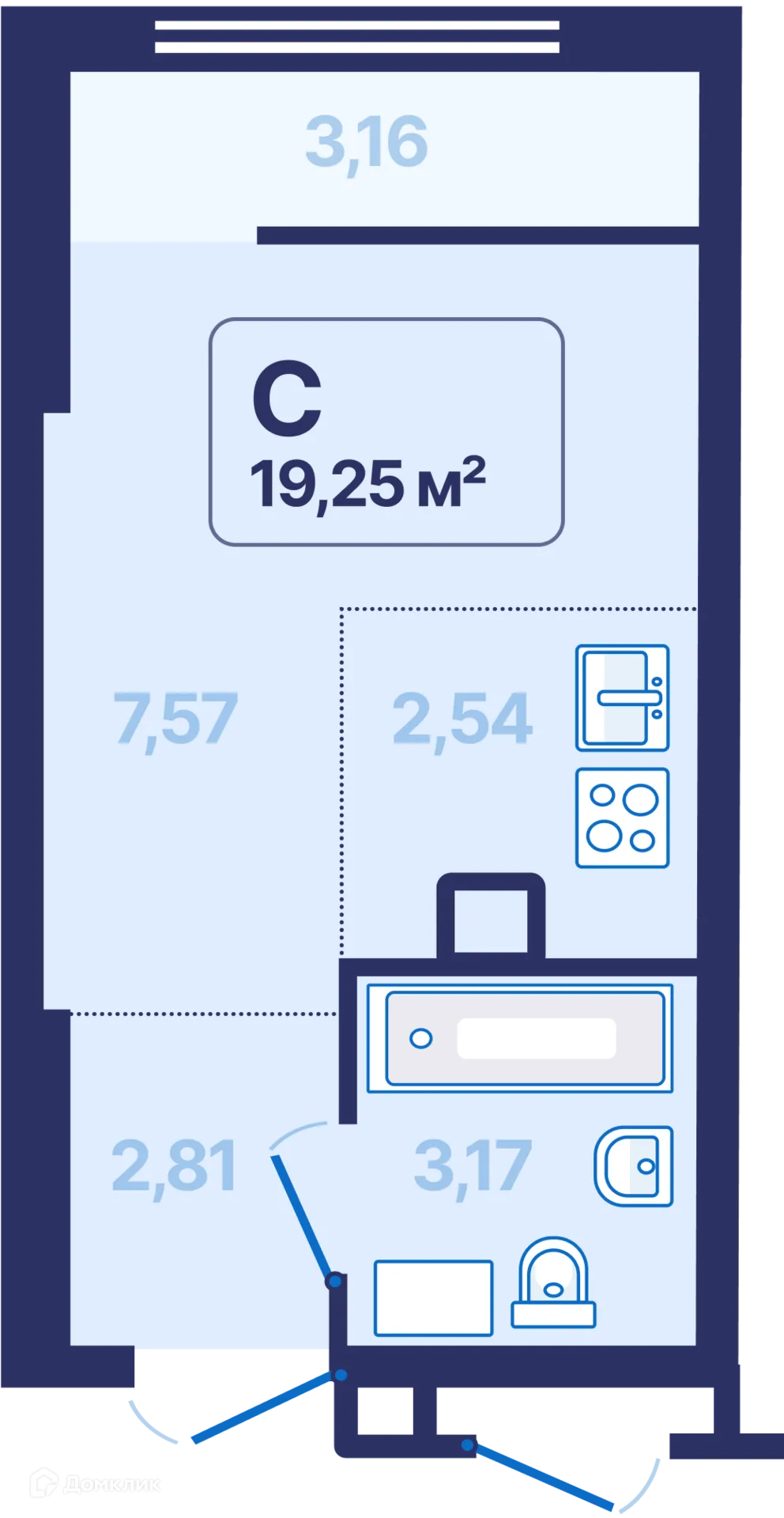 Фото квартиры в ЖК 9 Космонавтов