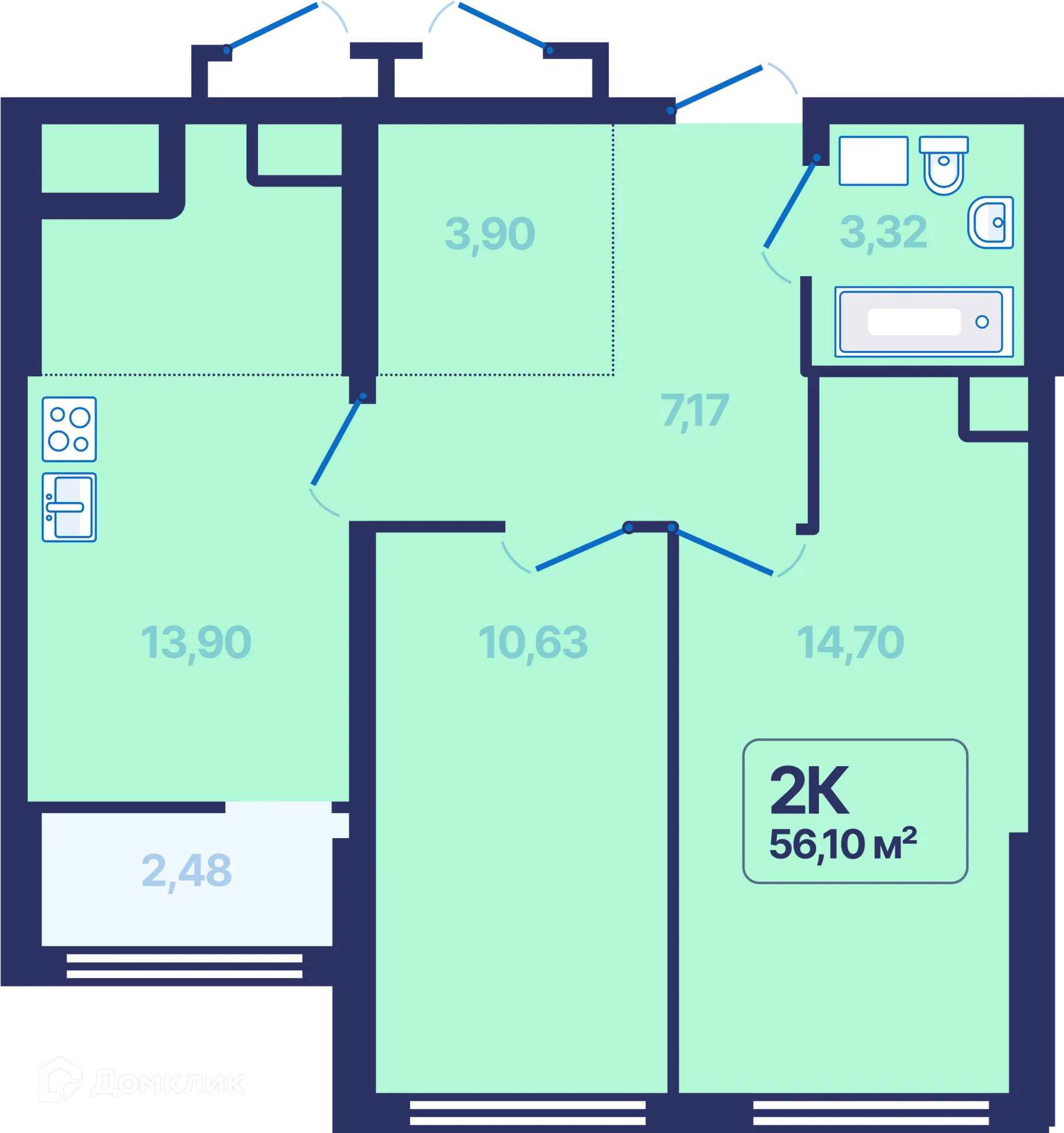 Фото квартиры в ЖК 9 Космонавтов
