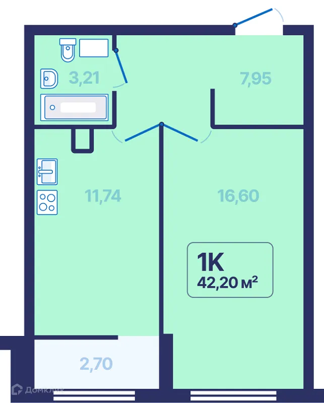 Фото квартиры в ЖК 9 Космонавтов