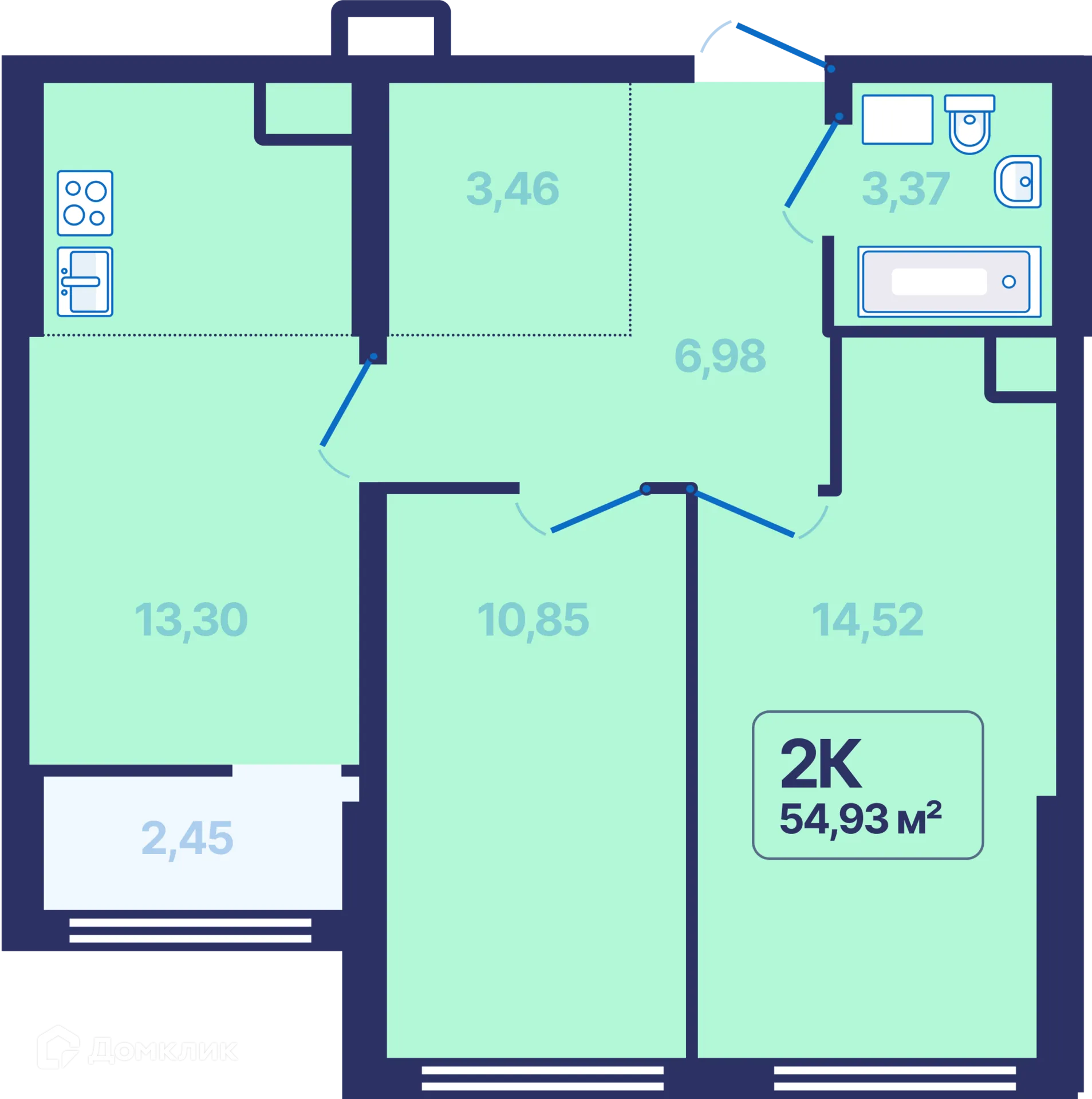 Фото квартиры в ЖК 9 Космонавтов