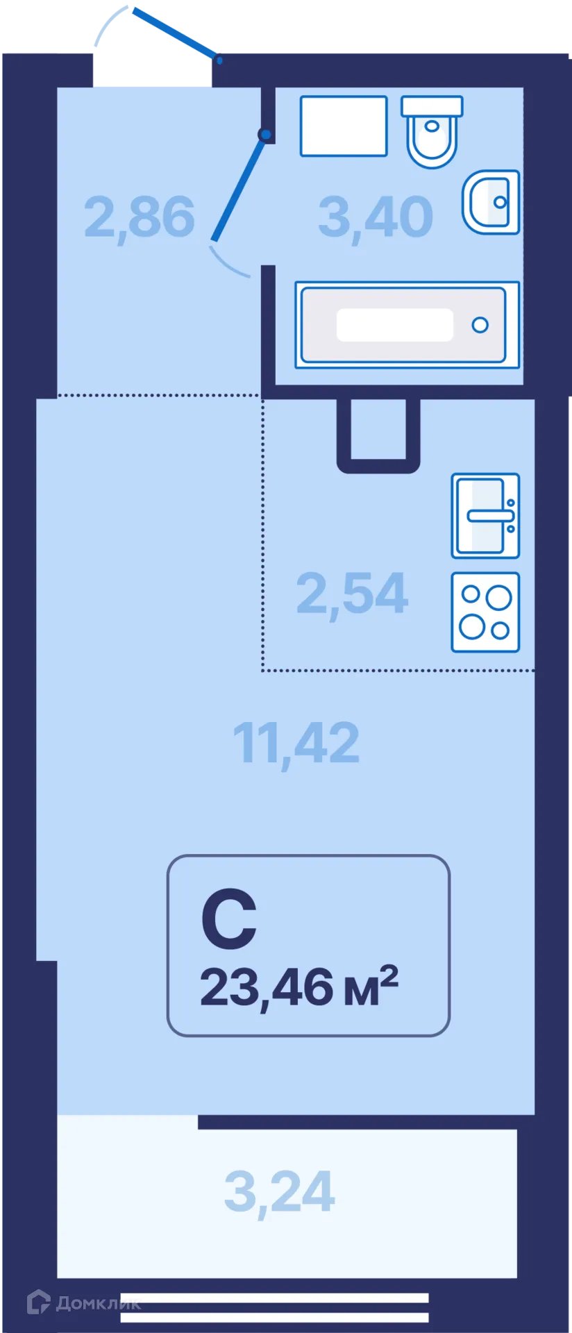 Фото квартиры в ЖК 9 Космонавтов