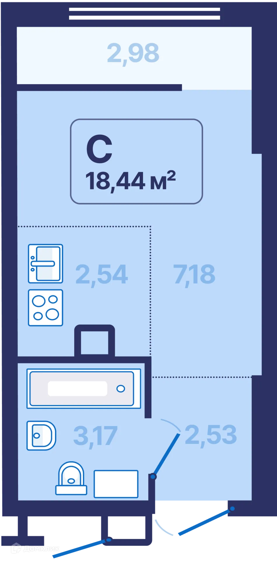 Фото квартиры в ЖК 9 Космонавтов