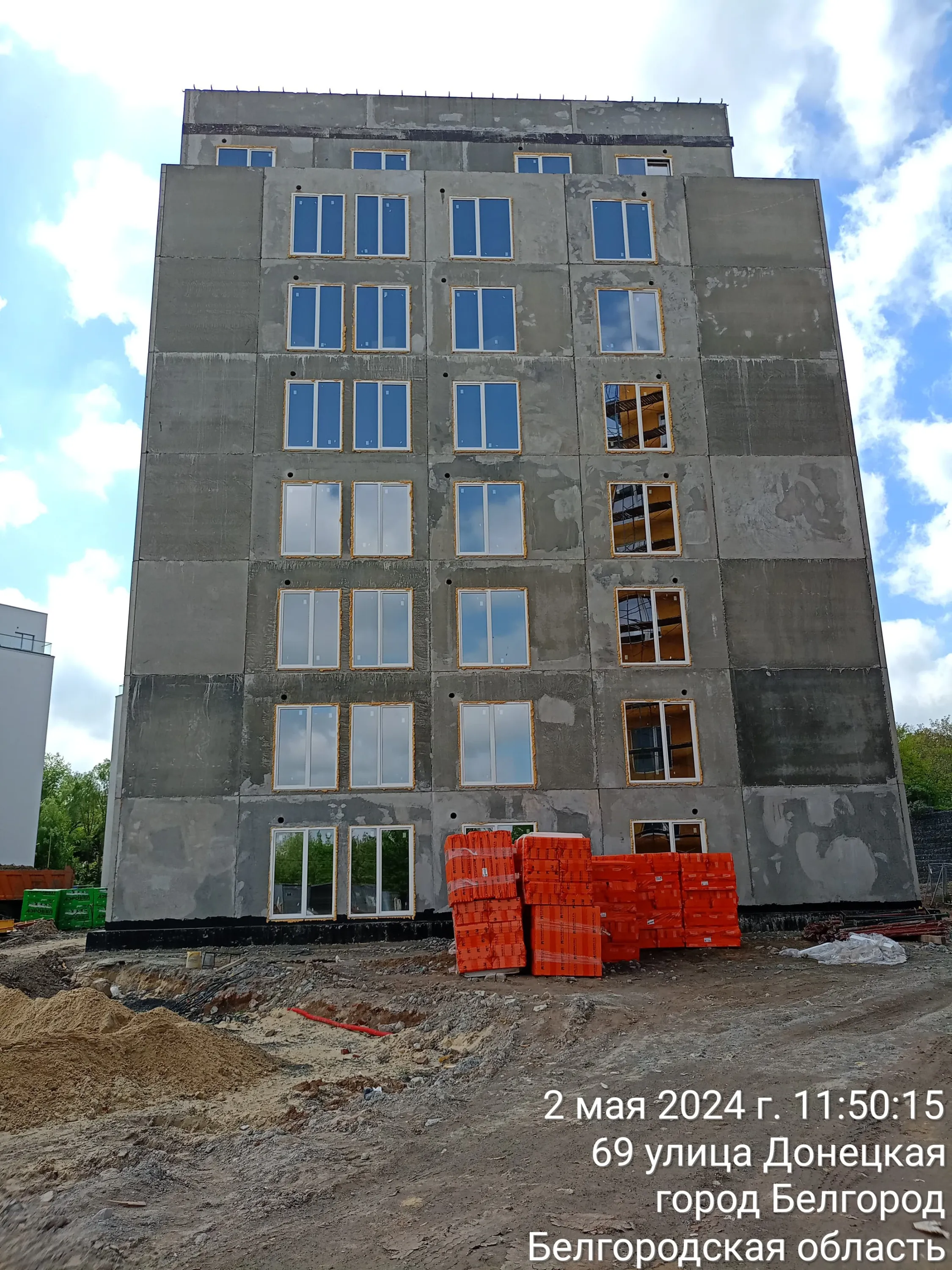 ЖК Донецкий ход строительства