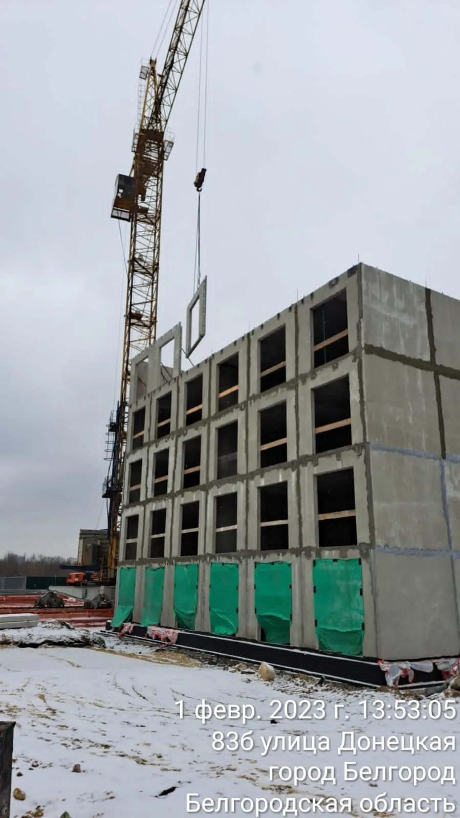 ЖК Донецкий ход строительства