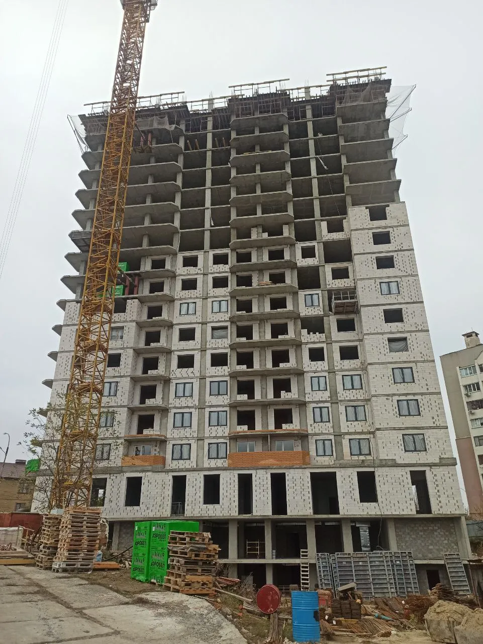 Новое время ход строительства