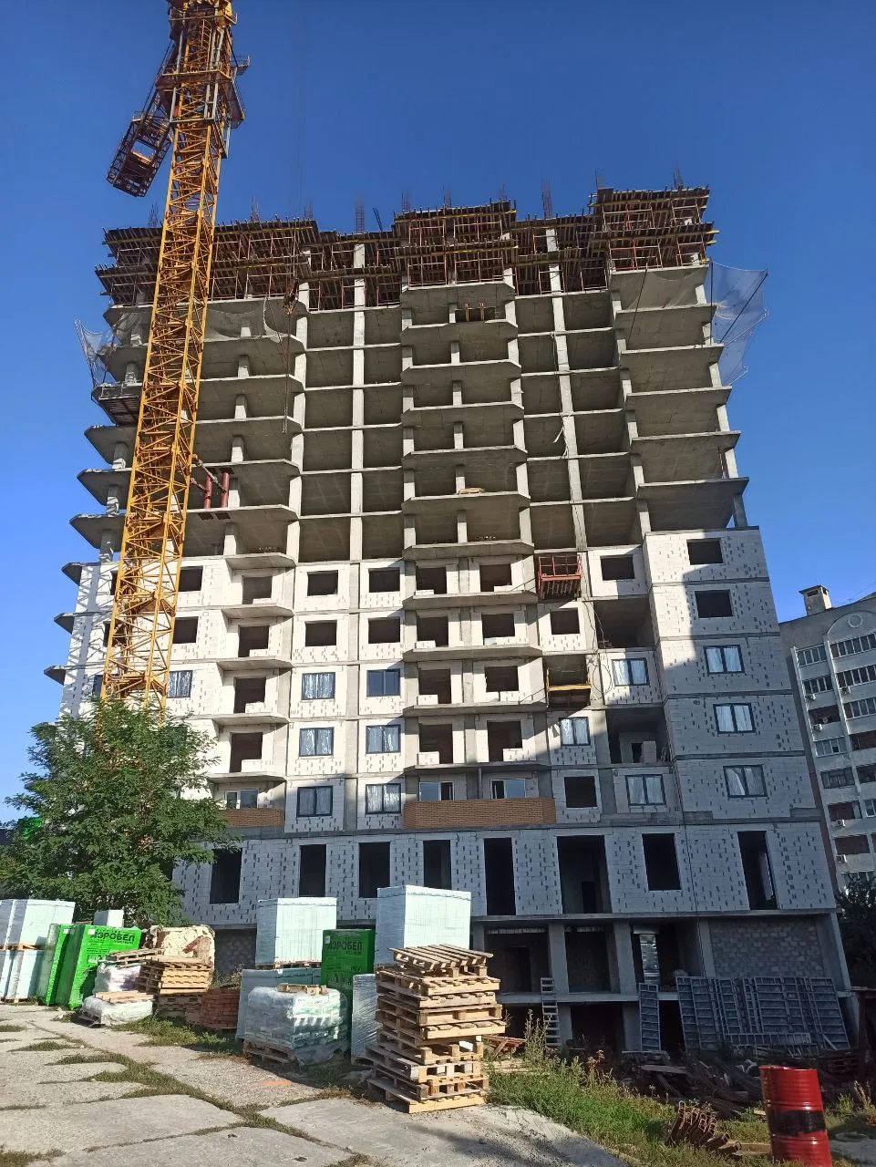 Новое время ход строительства