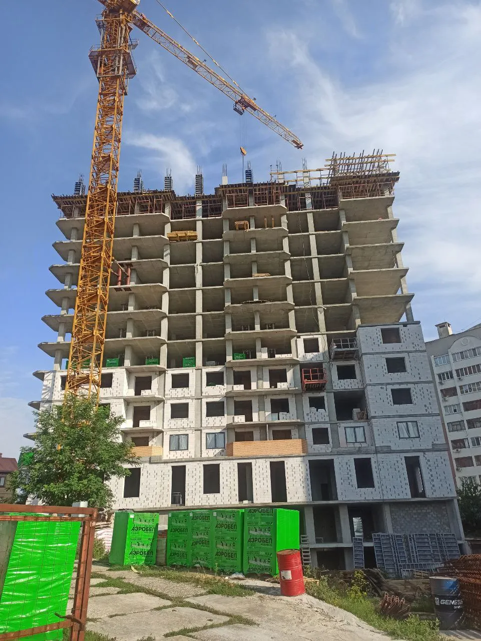 Новое время ход строительства