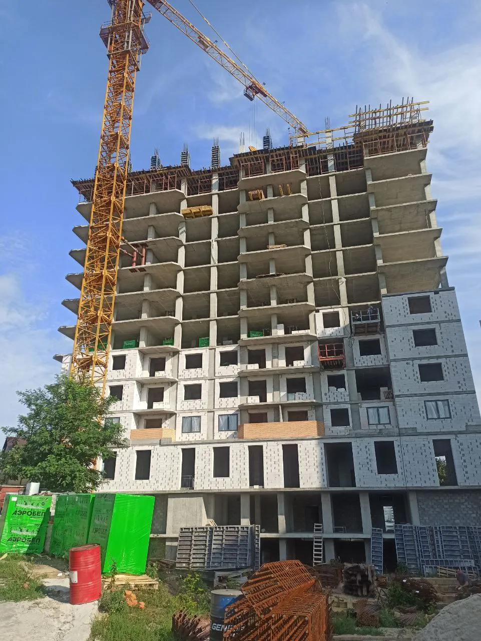 Новое время ход строительства