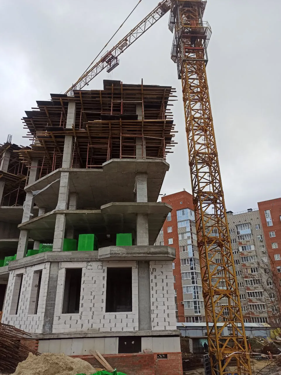 Новое время ход строительства