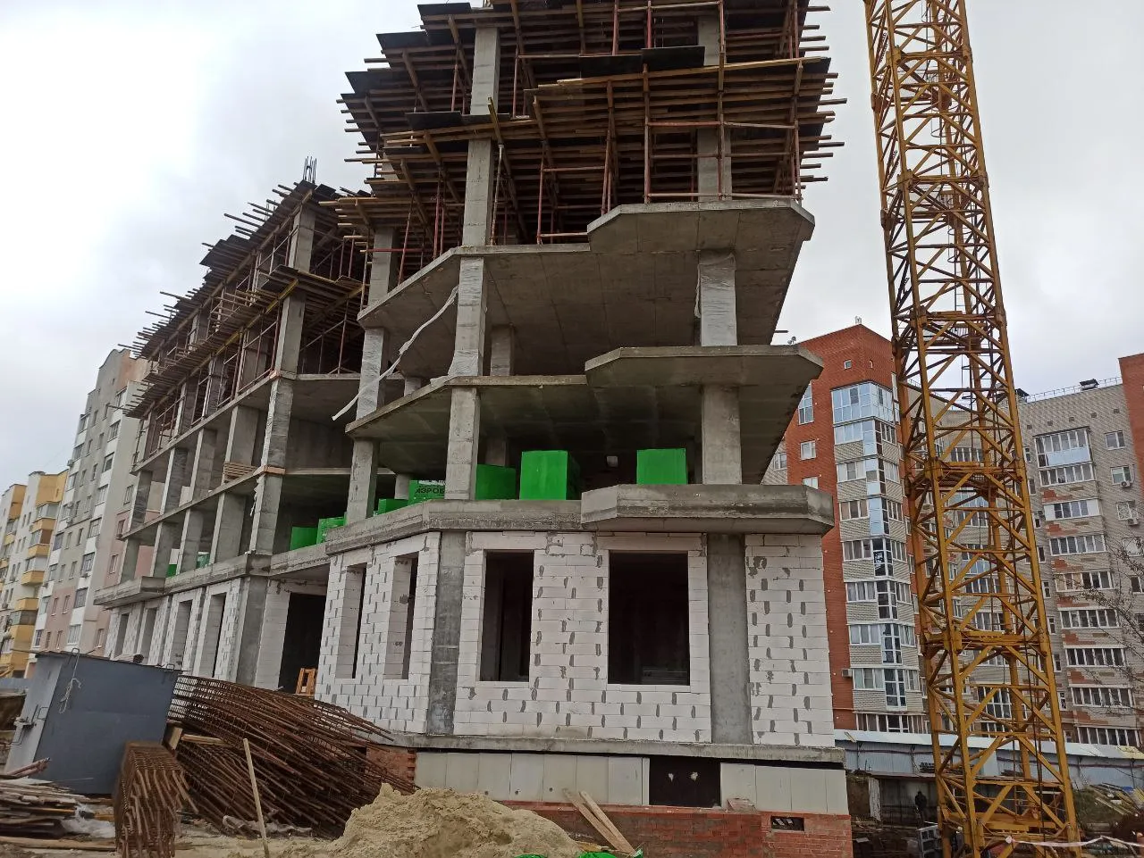 Новое время ход строительства