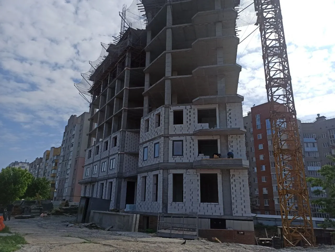 Новое время ход строительства