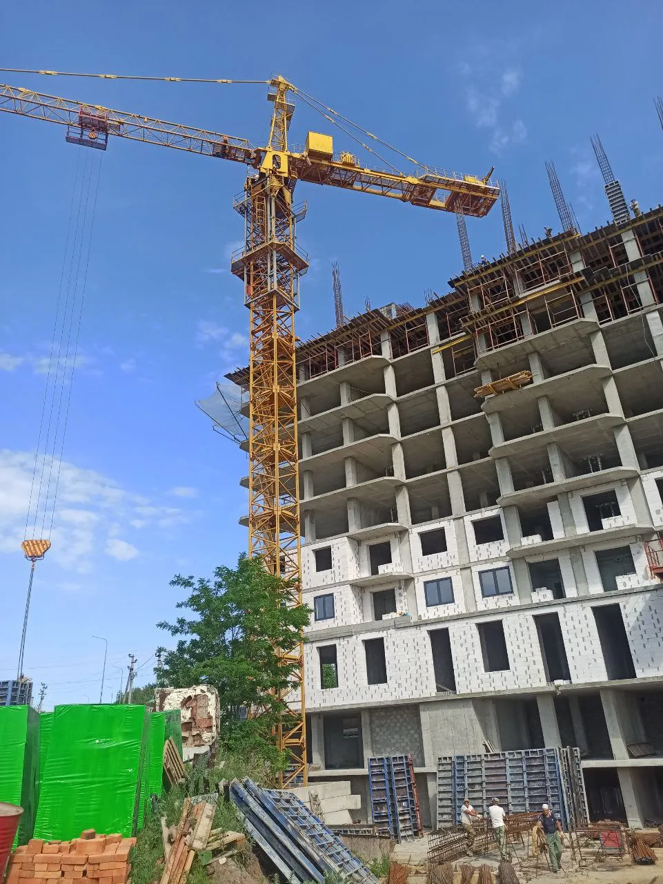 Новое время ход строительства