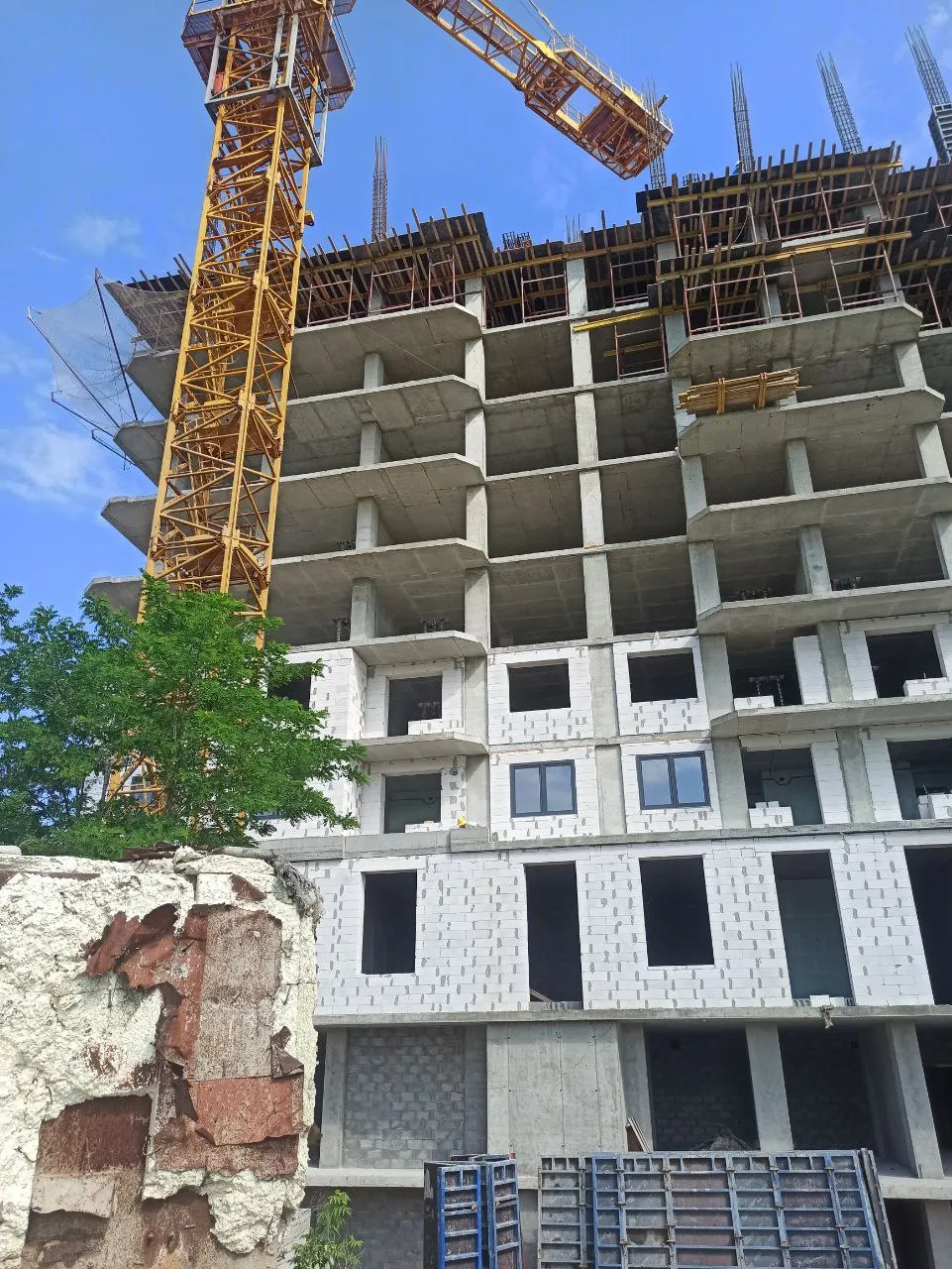 Новое время ход строительства