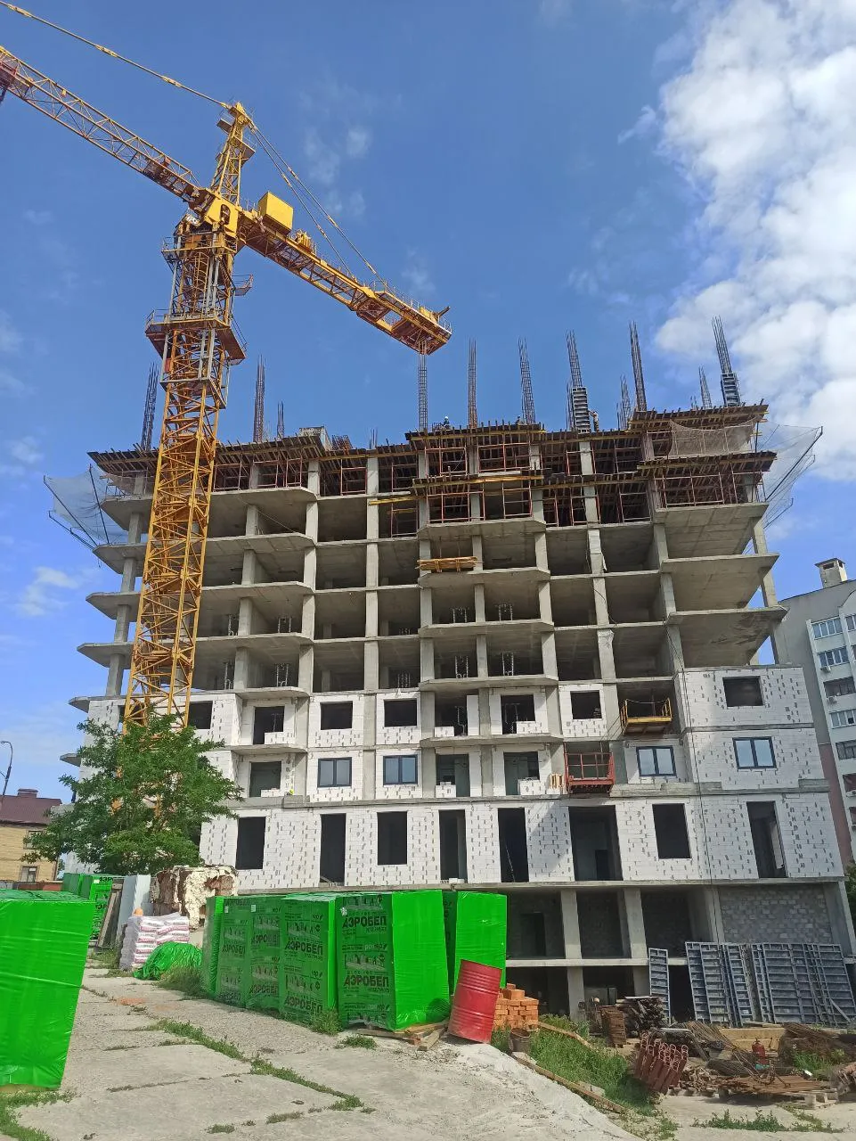 Новое время ход строительства