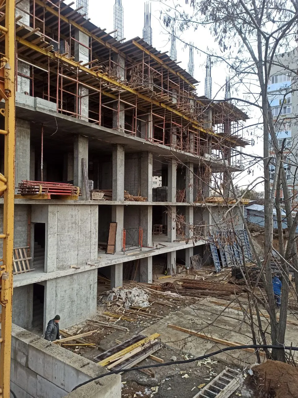 Новое время ход строительства