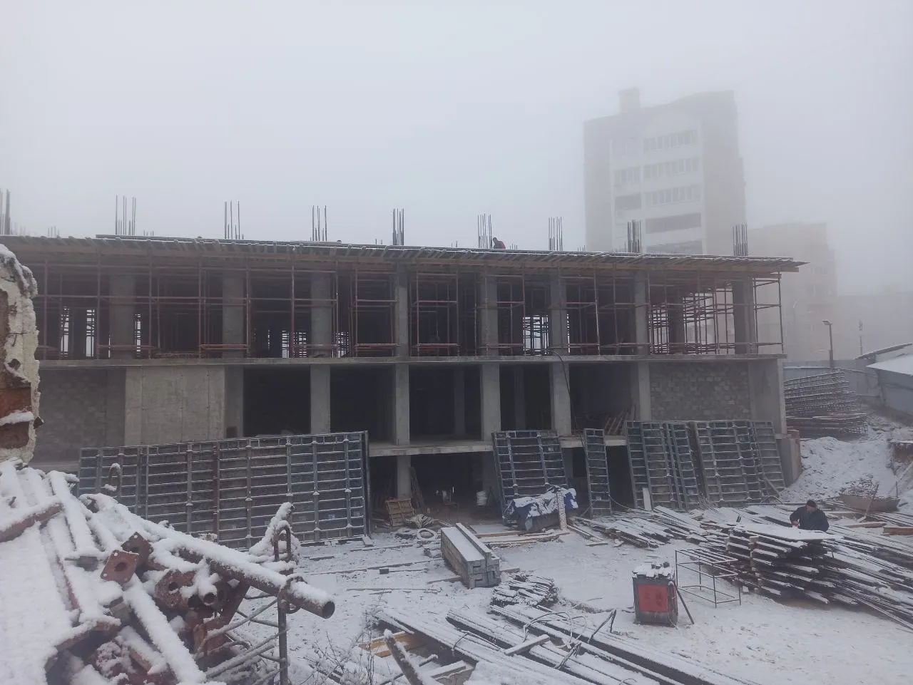 Новое время ход строительства