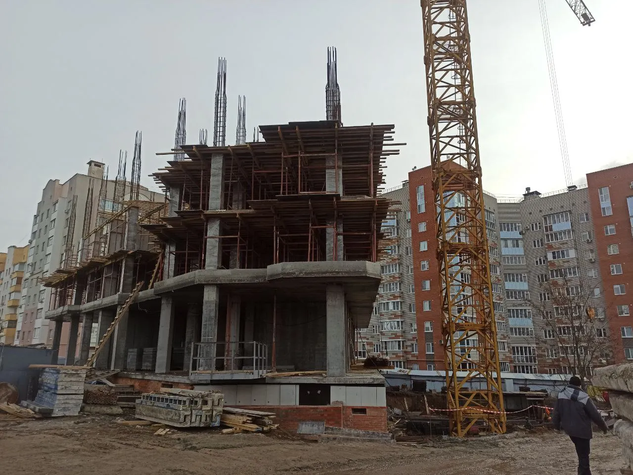 Новое время ход строительства