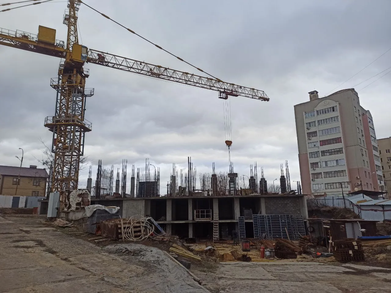 Новое время ход строительства