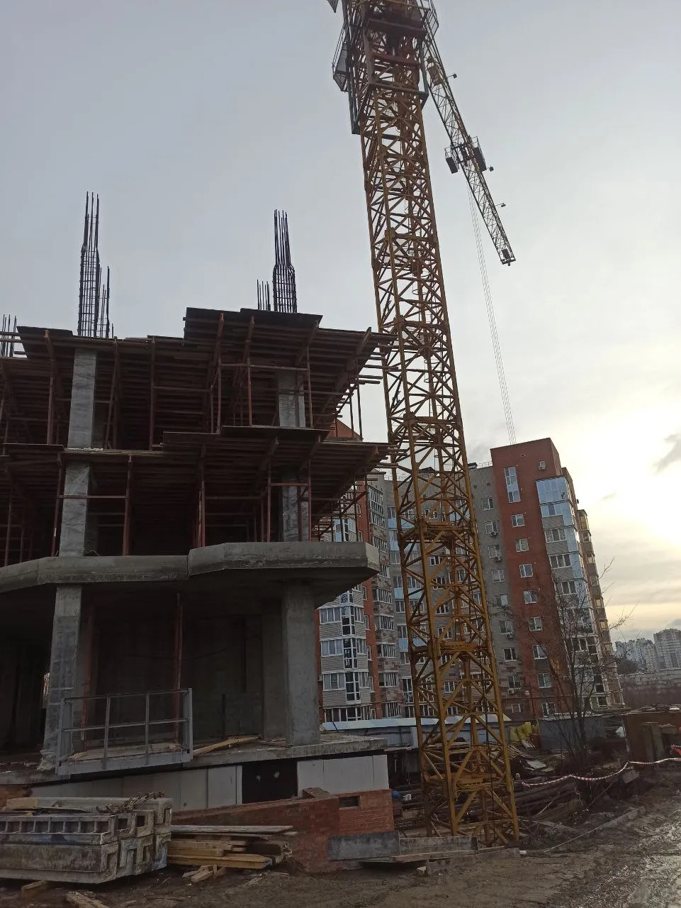 Новое время ход строительства