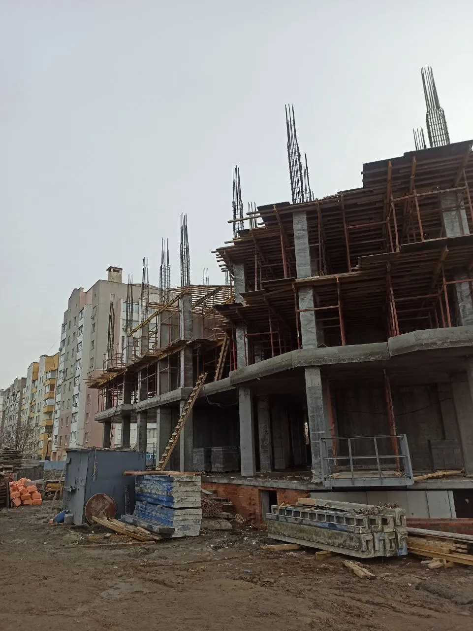 Новое время ход строительства