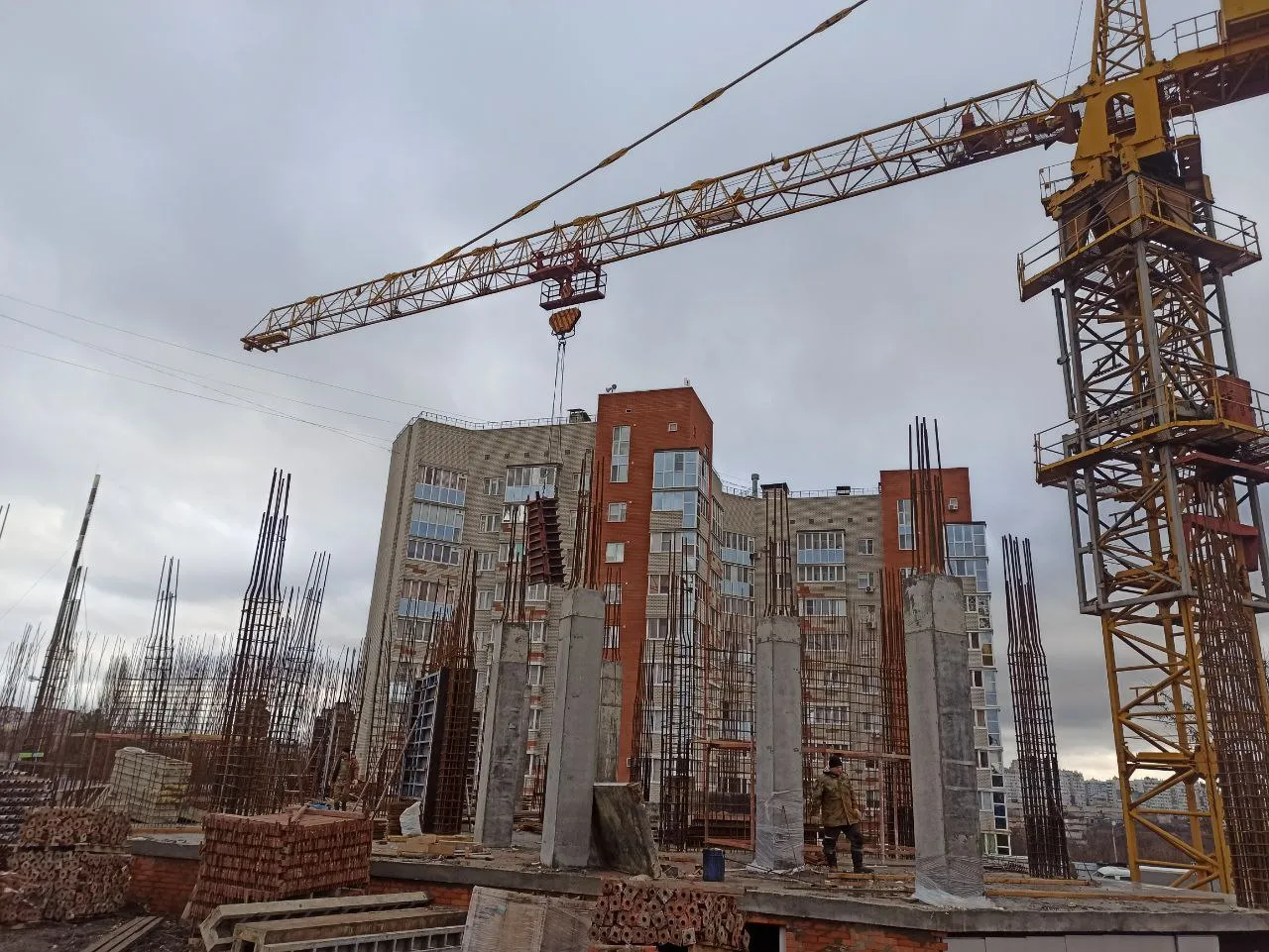 Новое время ход строительства